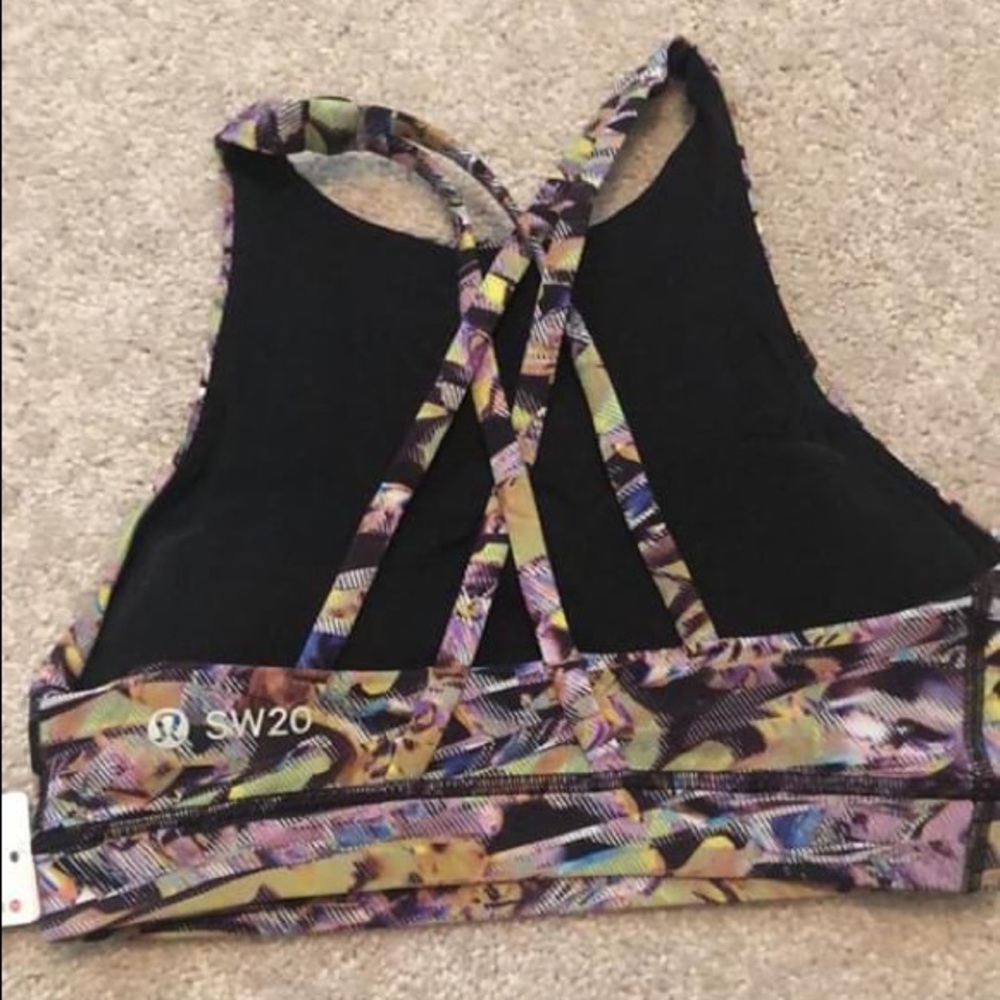 Lululemon SEAWHEEZE 2020 Energy Bra High Neck SZ4